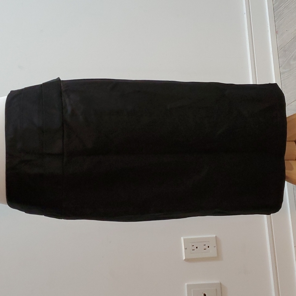 Nanette Lapore tuxedo skirt with lace train cummerbund bow black skirt